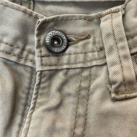 3/$25 SALE: LEE SLIM STRAIGHT LEG COMFORT SCHOOL UNIFORM PANTS TAN BOYS SIZE 18 - Picture 8 of 16